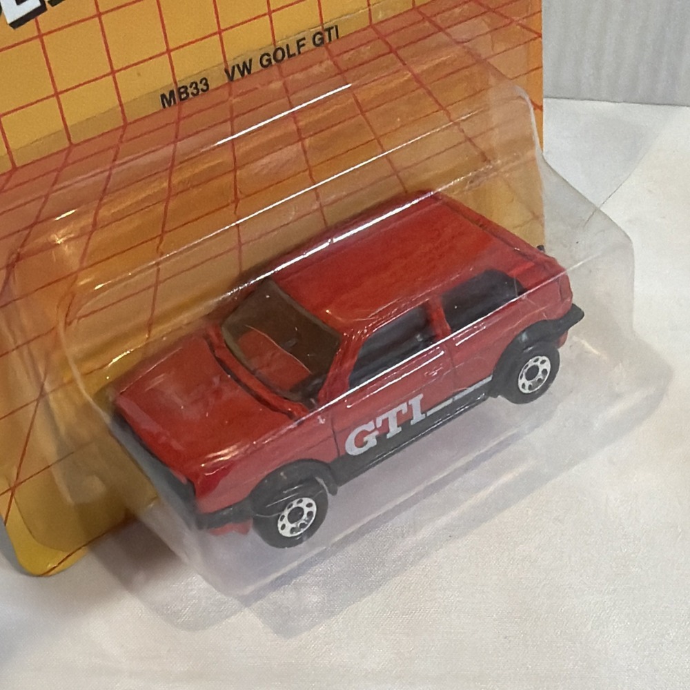 Vintage Matchbox Lot Porsche Turbo Mazda RX7 VW Golf GTI Carded 80s - Picture 13 of 14